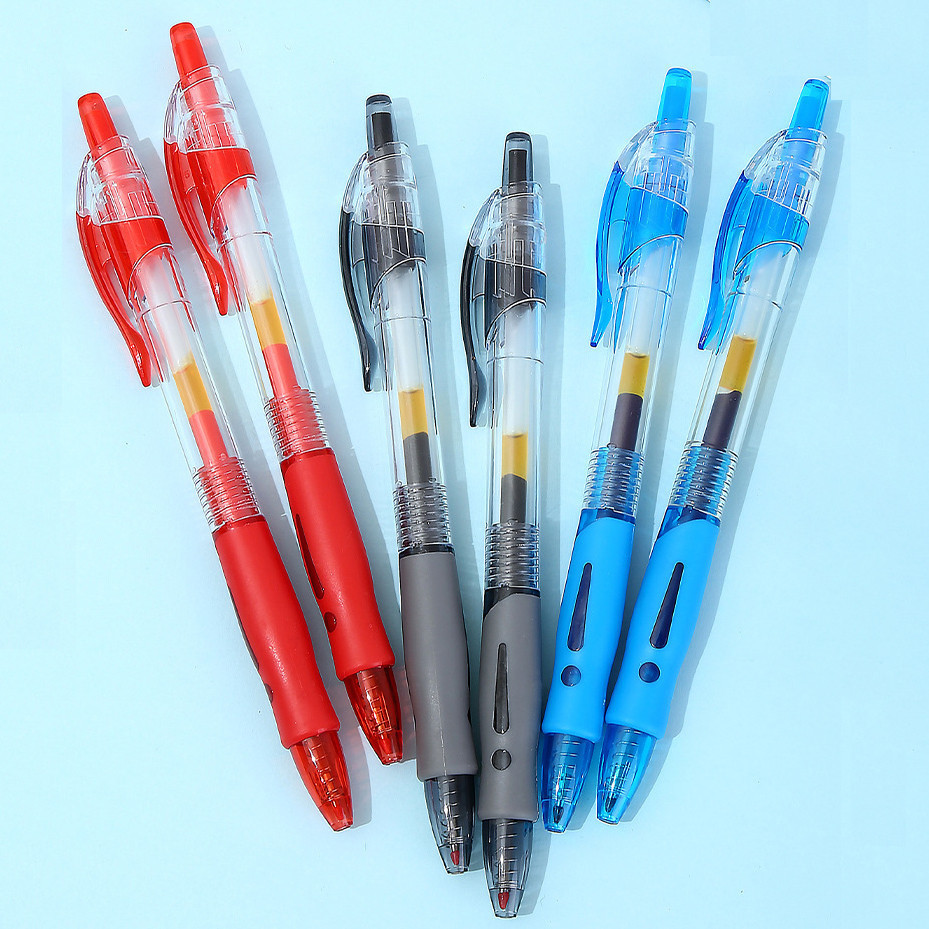 

PULPEN GEL TINTA BIRU, MERAH, HITAM / PULPEN GEL MEKANIK 0,5 MM ISI 6PCS TINTA ANTI MACET TERSEDIA 3 PILIHAN WARNA