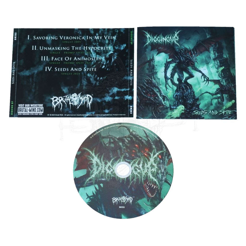 CD - DIGGING UP - Seeds And Spite