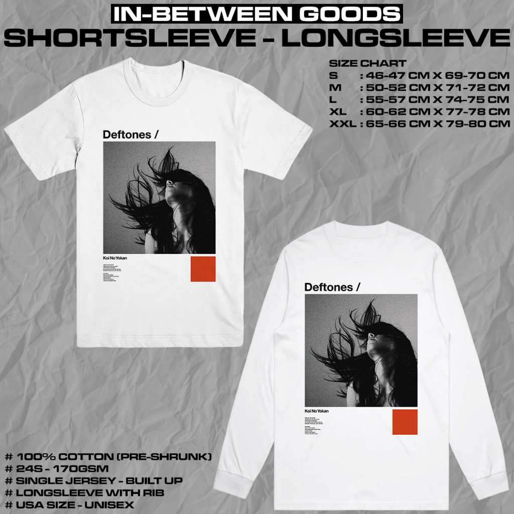 DEFTONES - KOI NO YOKAN | T-SHIRT | LONGSLEEVE | BAND MERCH1