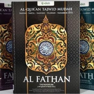 AlQuran Al Fathan Ukuran A5 HC Penerbit AlFatih AlQuran Terjemah Perkata AlQuran Tajwid Warna AlQura