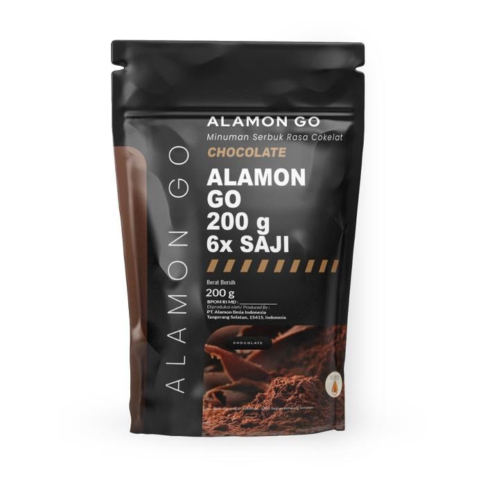 

[Promo] Alamon GO GAIN - Whey, Egg Albumin, Curcuma - 200 gr - Pria dan Wanita - GO. Dark Chocolate