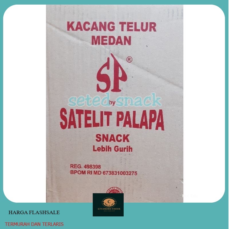 Kacang Telur Medan / Kacang Telor Medan  Satelit Palapa 5KG