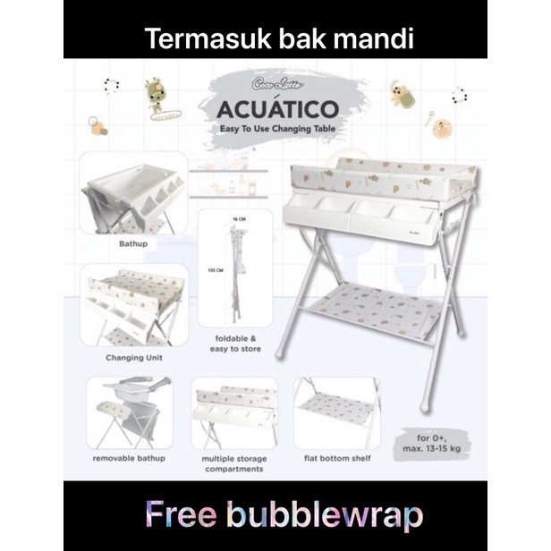 bak mandi bayi baby bath tub baby tafel cocolatte acuatico 6990