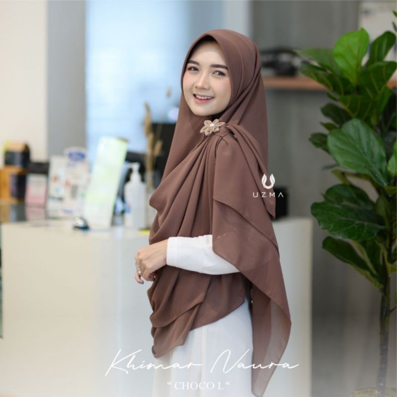 DIKASHOP Naura Khimar Uzma Hijab (Hijab Instan)
