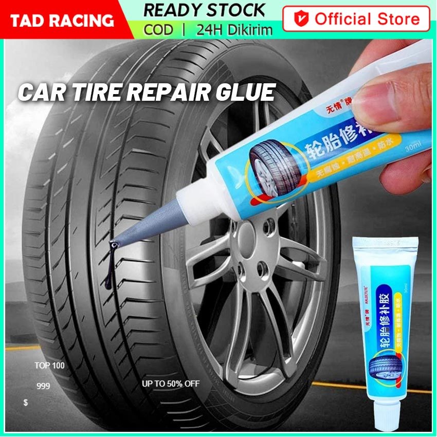 Lem Perbaikan Ban Mobil Sepeda Motor Anti Bocor Instan Lem Karet / Tire Glue Repair Lem Ban Mobil Su