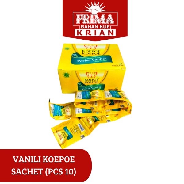 VANILI KOEPOE - vanili sachet koepoe ISI 10 SACHET