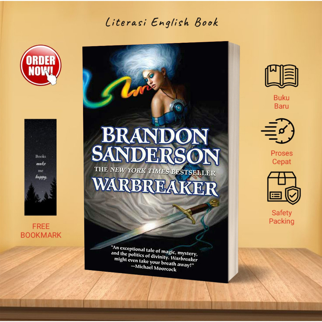 Warbreaker by Brandon Sanderson (English)