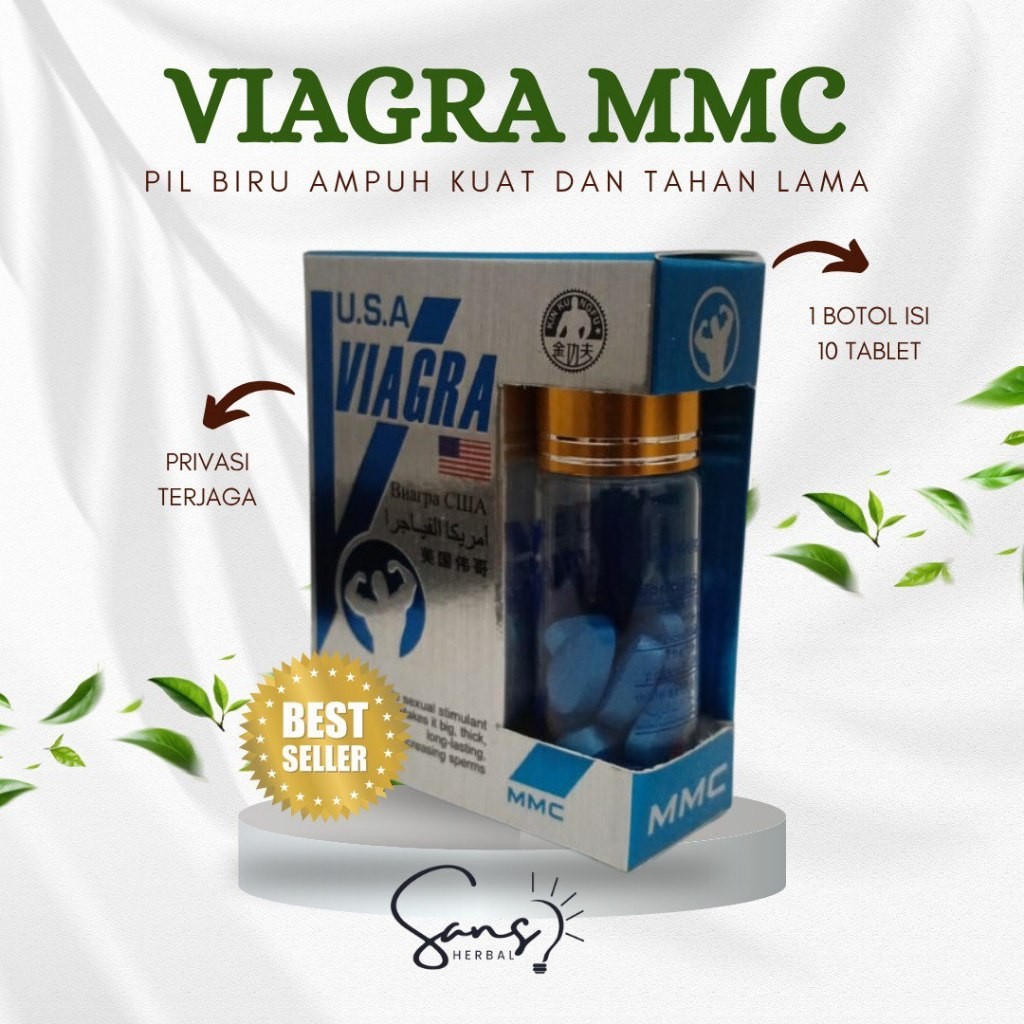 Viagra Pil Biru MMC Asli Original Usa Ampuh VIGRA-OBAT -KUAT--PRIA