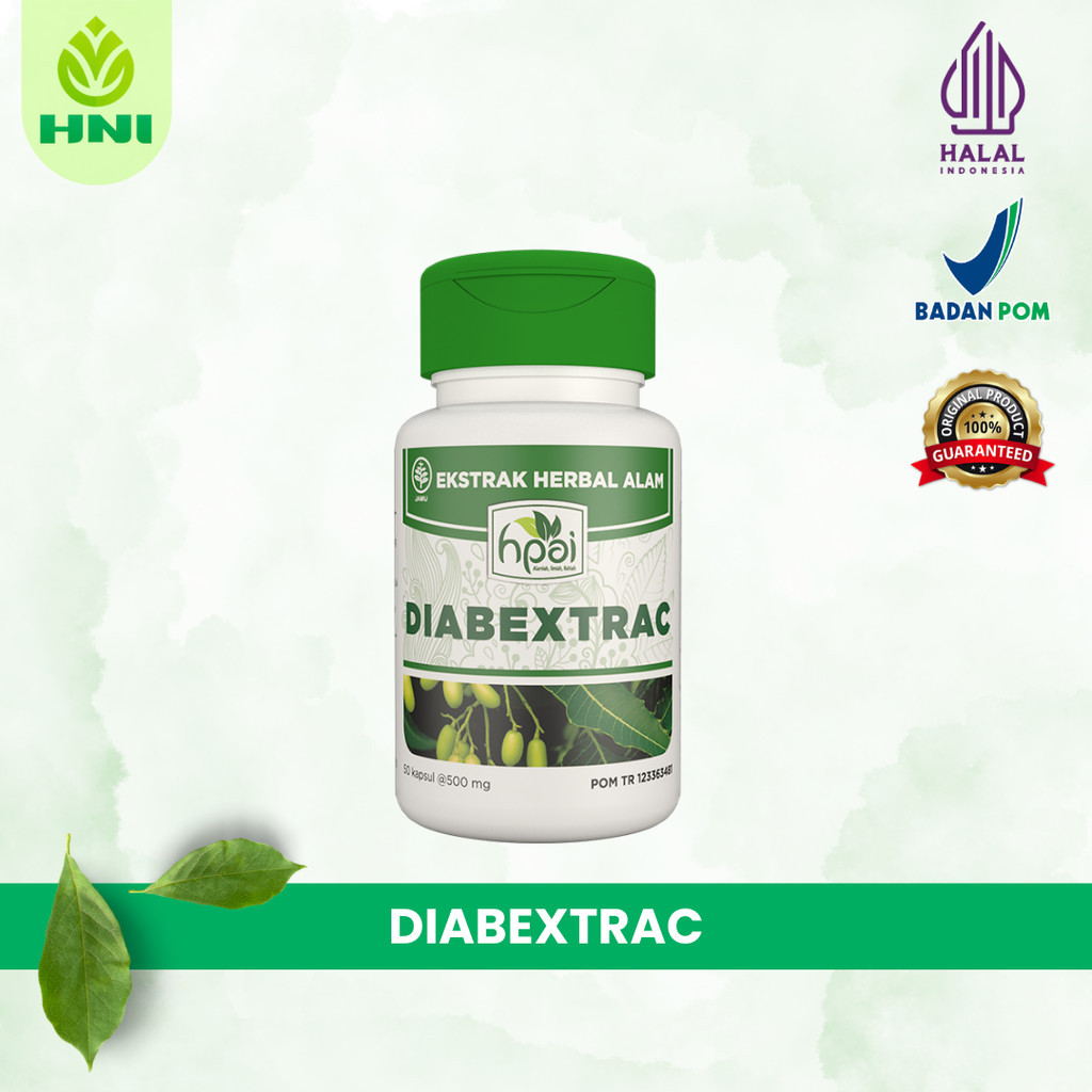 DIABEXTRAC HNI HPAI - Obat Herbal Diabetes Ampuh dan Alami