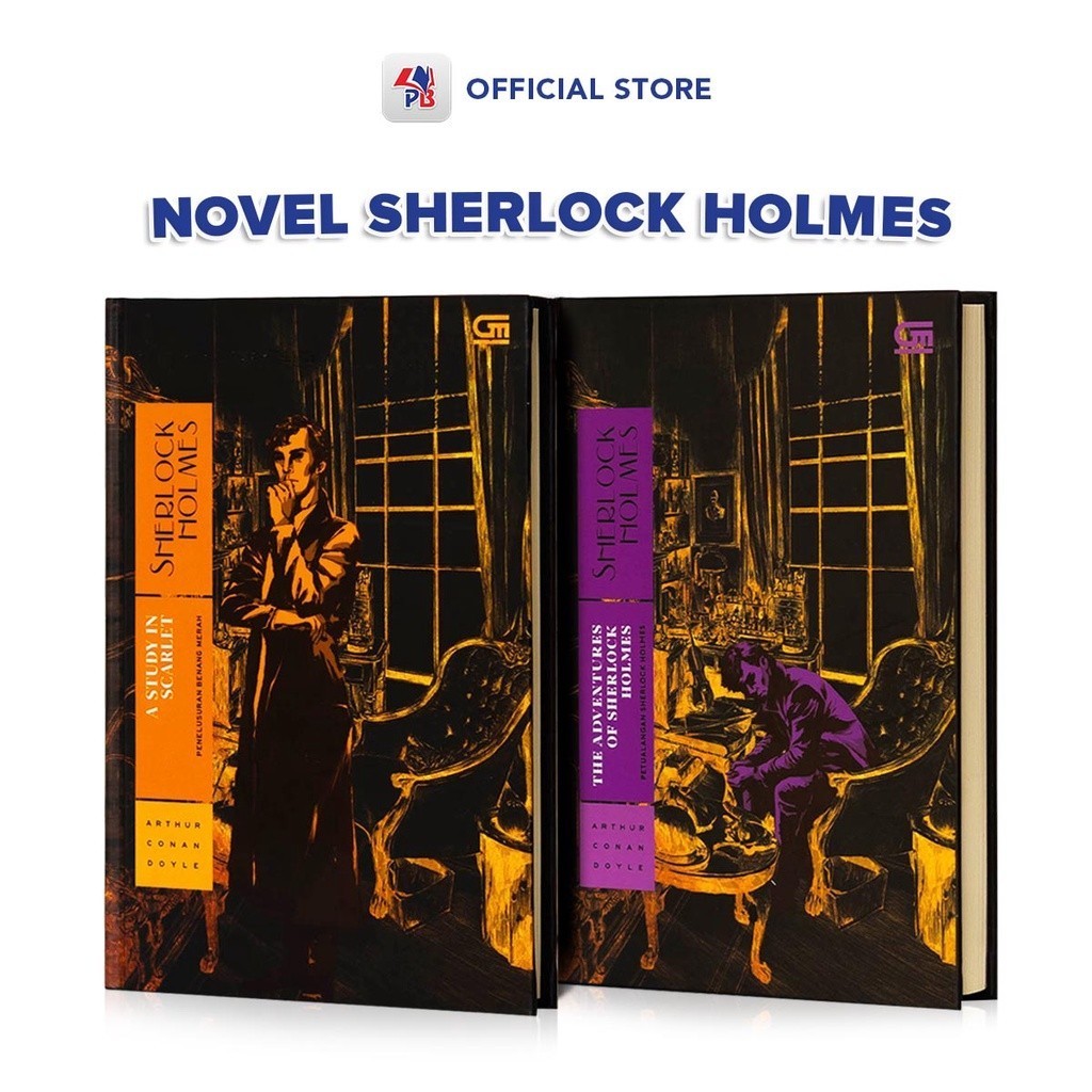 Buku Novel Serial Sherlock Holmes A Study In Scarlet The Adventures Of Sherlock Holmes Arthur Conan 