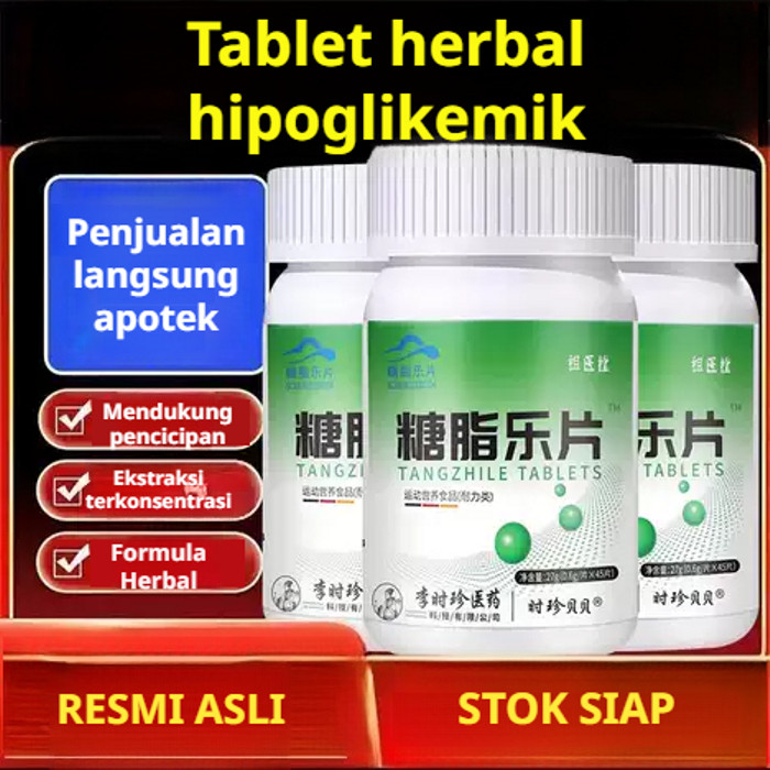 Tablet Penurun Gula Dan Kolesterol | Obat Diabetes Alami | Penurun Gula Darah | Ramuan Tradisional K