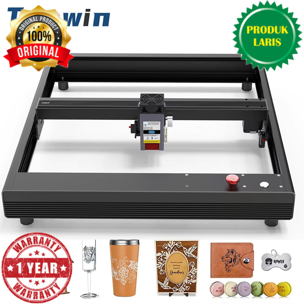TwoWin DIY Laser Engraving Machine CNC 2-Axis 20W - 4040