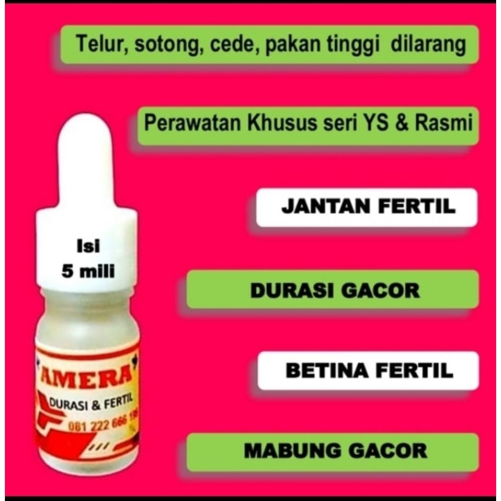 GENAOLSHOP vitamin kenari import / amera
