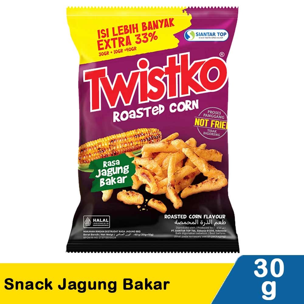 TWISTKO SNACK JAGUNG BAKAR 40g