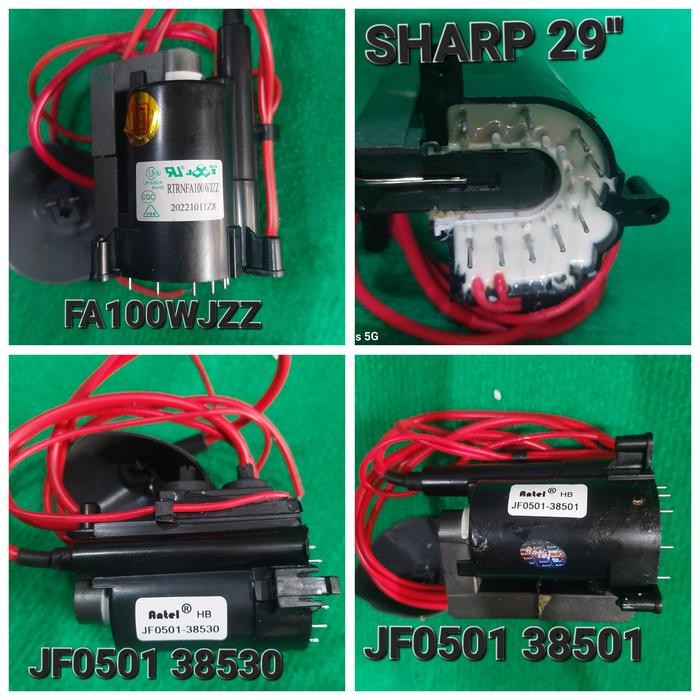 jf 0501 jf0501 38530 38501 fa100 fa100wj fa 100 sharp 29 tv - FA100WJ