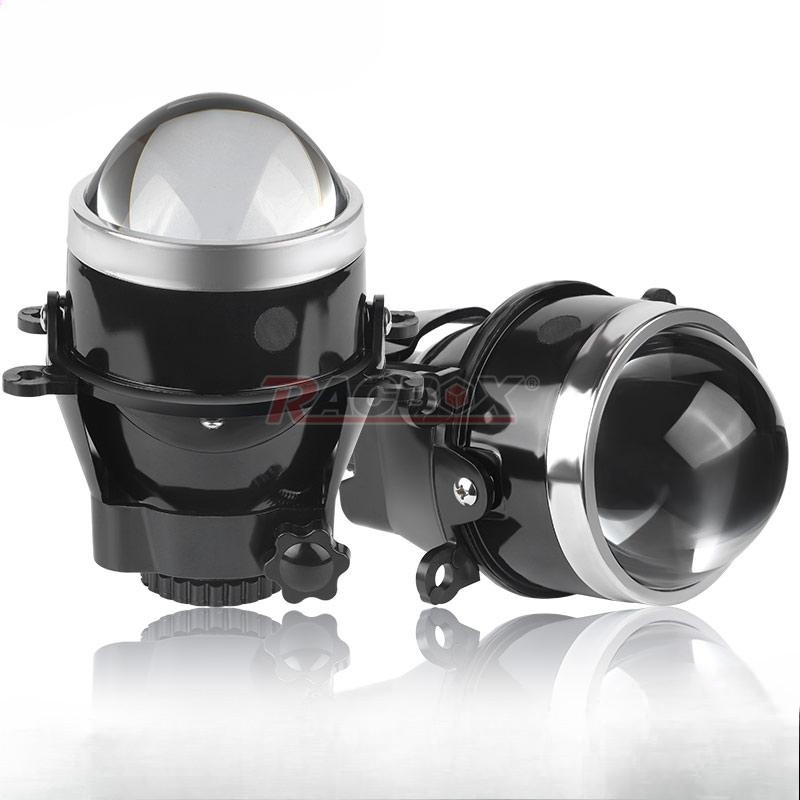 3.0 Inch Fog Light Projector Lens Bi-Xenon Lenses Adjustment Bracket H11 H8 H9 D2S D2H Lamps For SUB