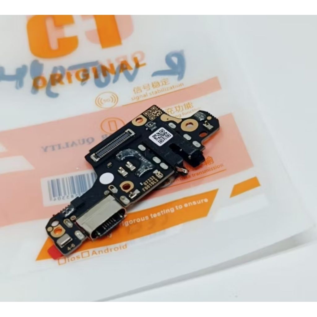 FLEXIBLE KONEKTOR CAS PAPAN CAS CONNECTOR CHARGER REDMI NOTE 9 PRO / XIAOMI REDMI NOTE 9S + IC ORIGI