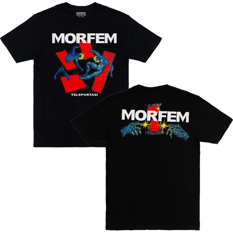 Morfem Teleportasi - Morfem new Merchandise T-shirt morfem kaos band / morfem kaos Gigs