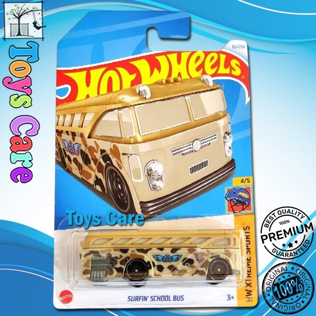 Hot Wheels Surfin School Bus Cream 2024