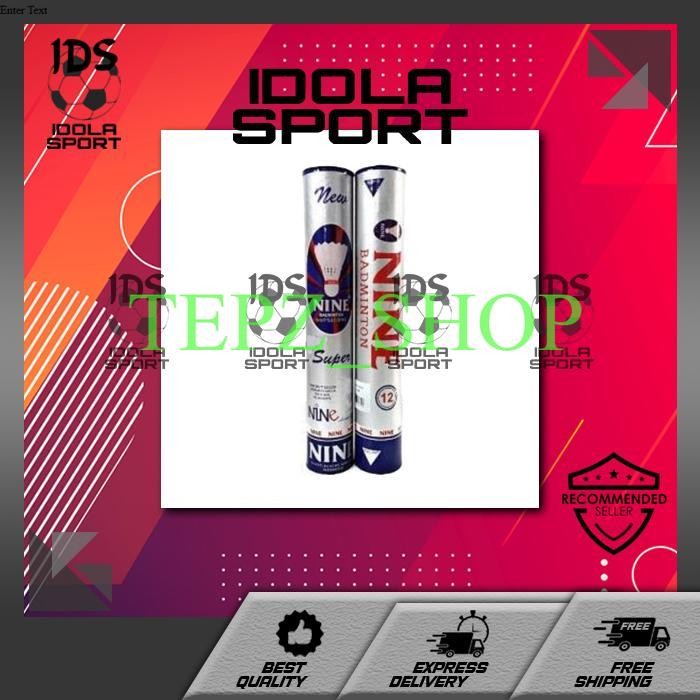 cock kok shuttlecock badminton NINE SILVER SUPER ORIGINAL