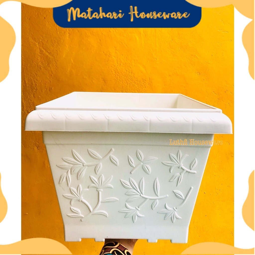 NINJA MEDAN - POT BUNGA 935 PTH - GM PB935PTH PECAH BELAH