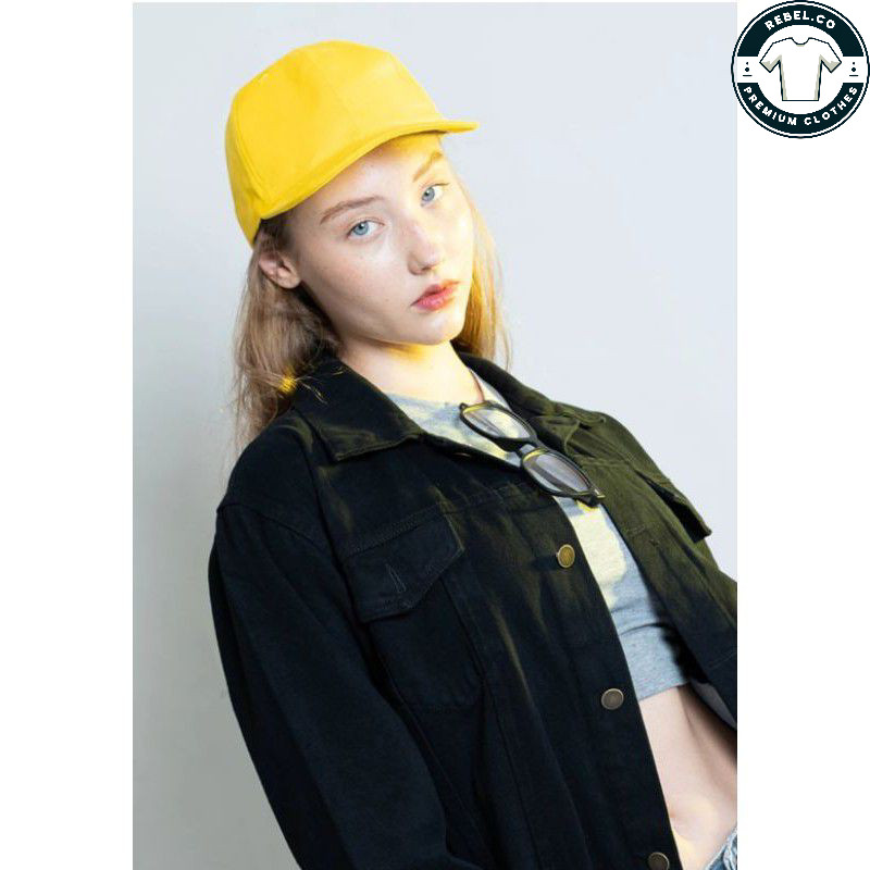 Rebel.co JAKET DENIM DISTRO HITAM PEKAT - JAKET JEANS KOREA SIMPLE ELEGAN - JAKET JEANS PREMIUM WANI