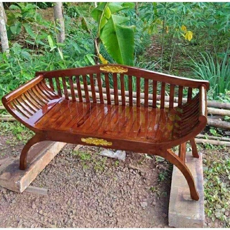 bangku Yuyu bangku kursi yuyu sandaran kursi yuyu bangku yuyu sandaran kayu jati