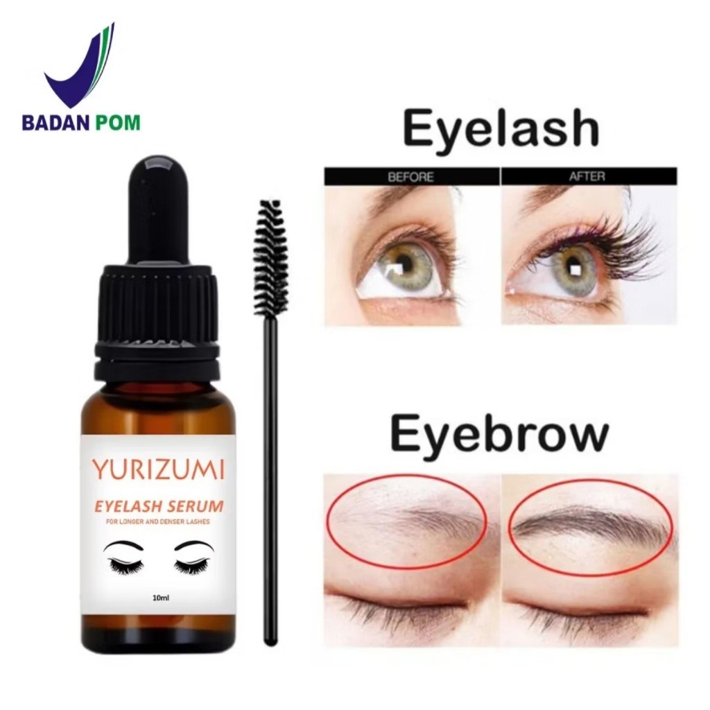 (BPOM) Oilash Serum Alis & Bulu Mata 10ml / Oilash Serum Penumbuh Bulu Mata / Oilash Serum Pelebat A