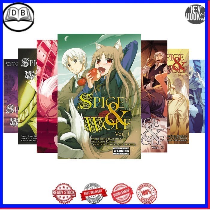 Manga Spice and Wolf (16 book series)