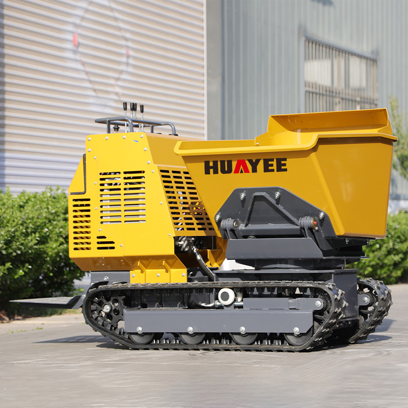 Customize Multifunctional Manual Tracked Mini Dumper Hydraulic Dump Truck Construction Agricultural 