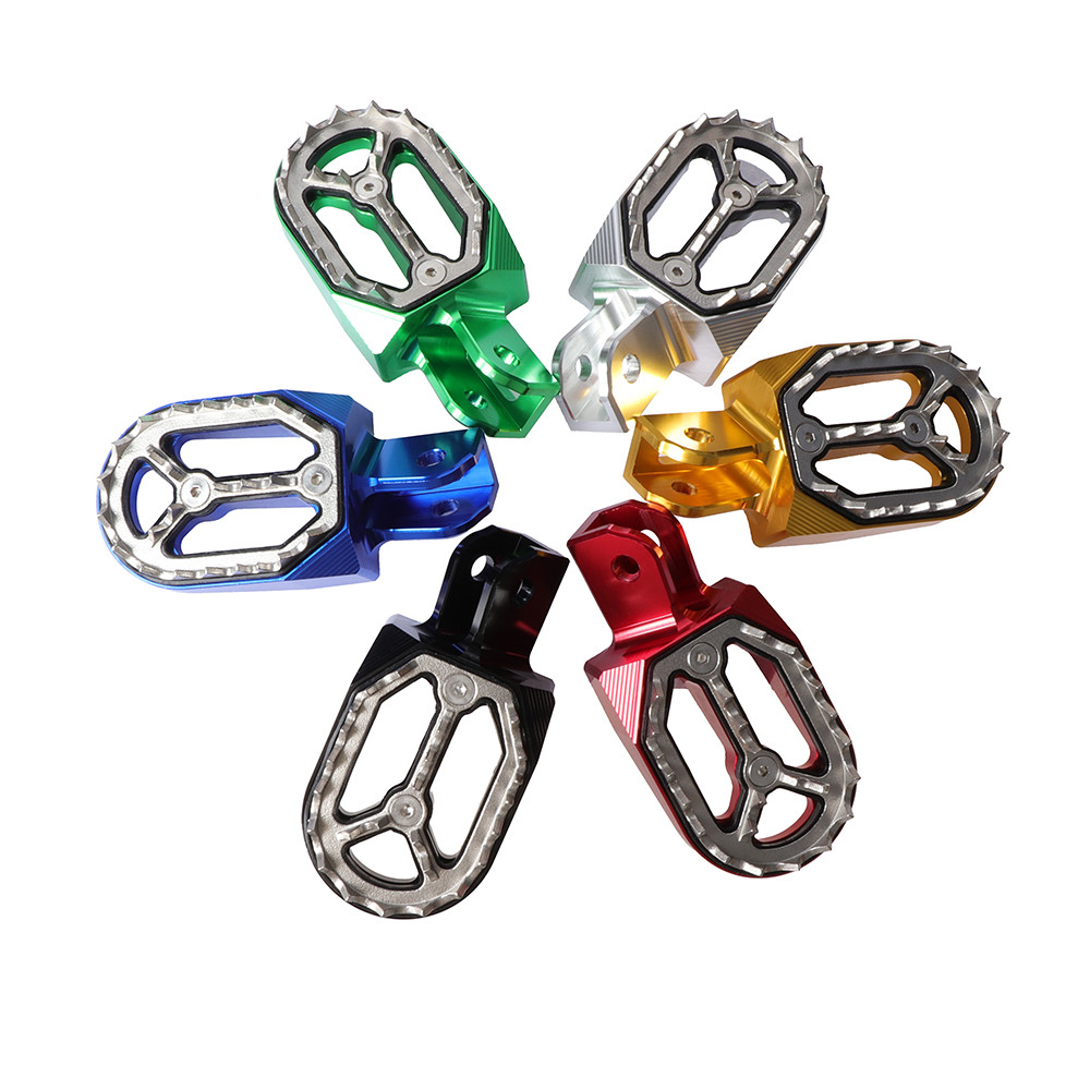 Motorcycle Foot Pegs Aluminum Footrests Footpegs Rests For 2003-2017 Honda CRF230F CRF230L CRF 230 L