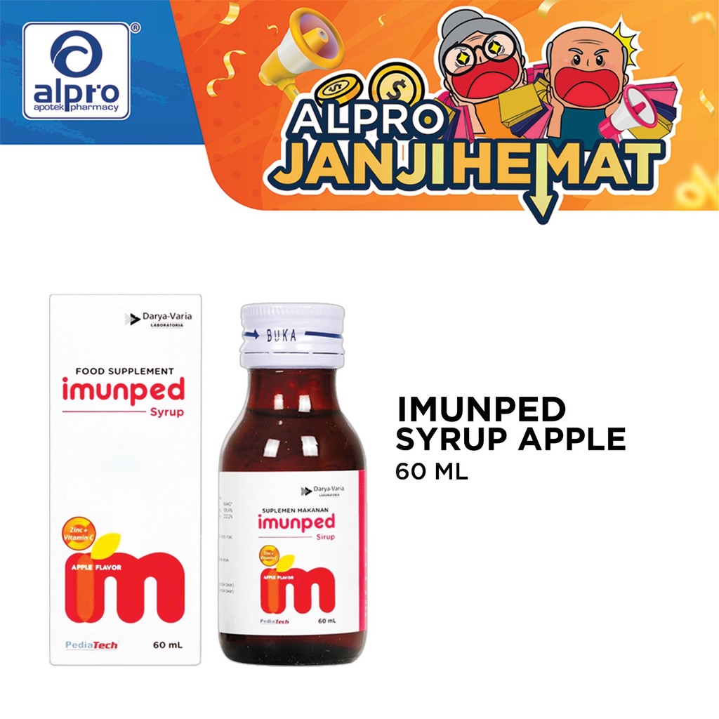 Imunped Sirup Apple 60Ml