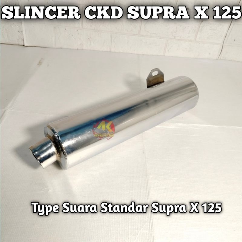 Selencer/Tabung Knalpot CKD SUPRA X 125 Knalpot Supra X125 Suara Standar ORI Knalpot Supra x125