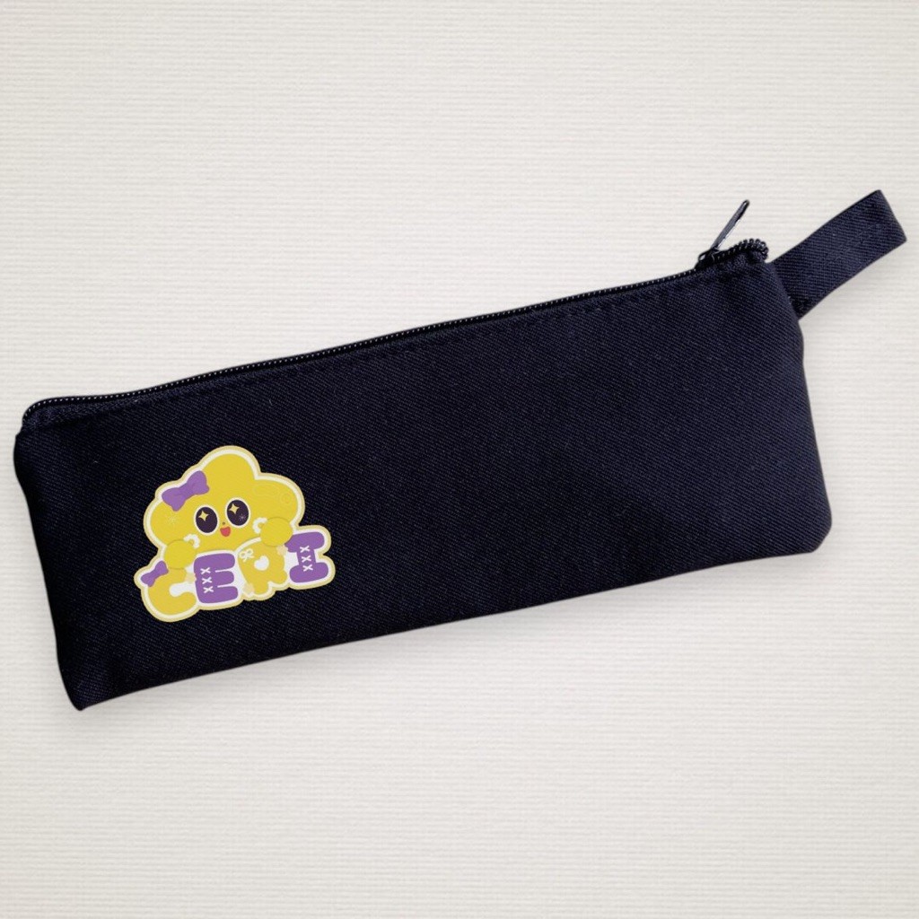 ceri mileapo raikantopeni Pouch Baby Canvas Tempat Pensil Kotak Pensil Pencil Case Serbaguna Bounpre