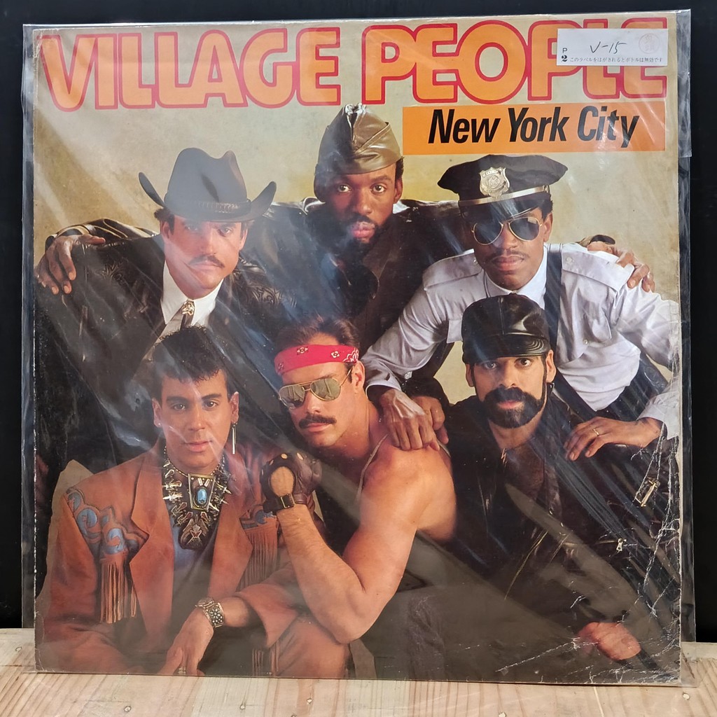 Vinyl Piringan Hitam Electronic, Funk / Soul, Pop Village People – New York City