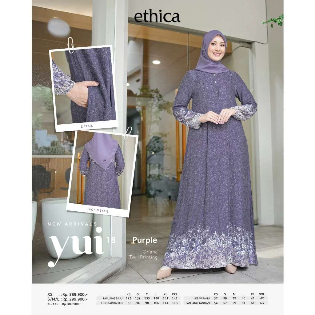 ETHICA GAMIS DEWASA YUI 18 PURPLE