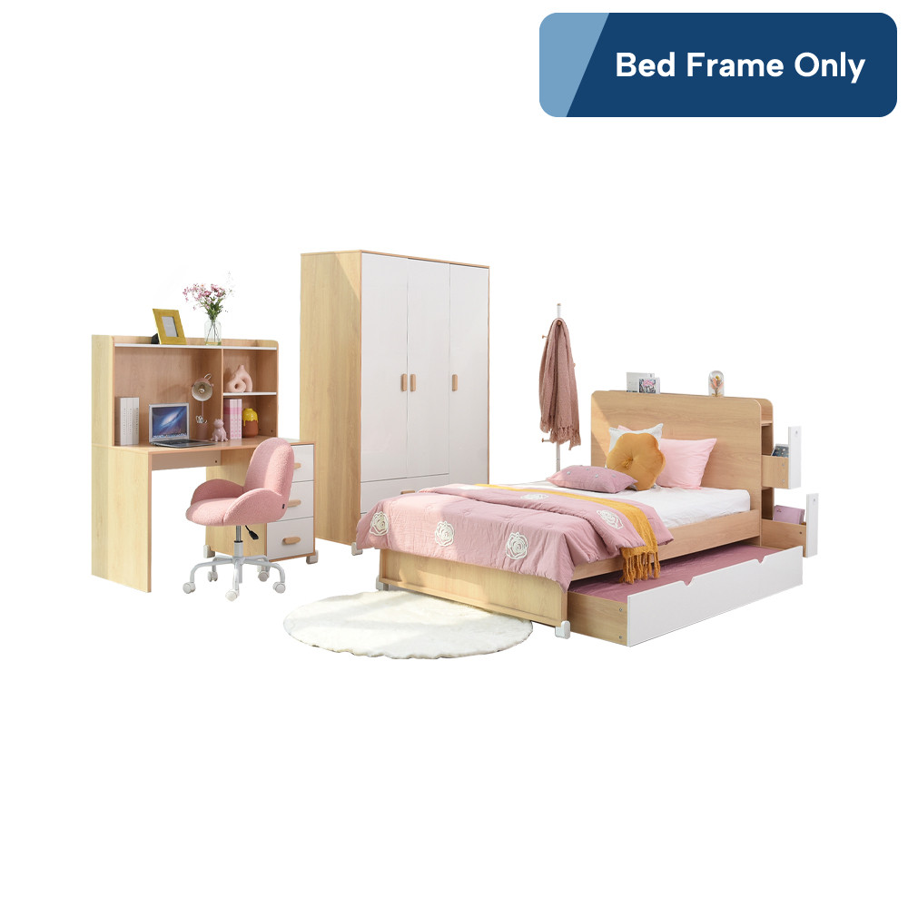 Informa 120X200 cm Alea Set Kamar Tidur Anak - Putih Set Bedroom Furniture Kamar Tidur Set Tempat Ti