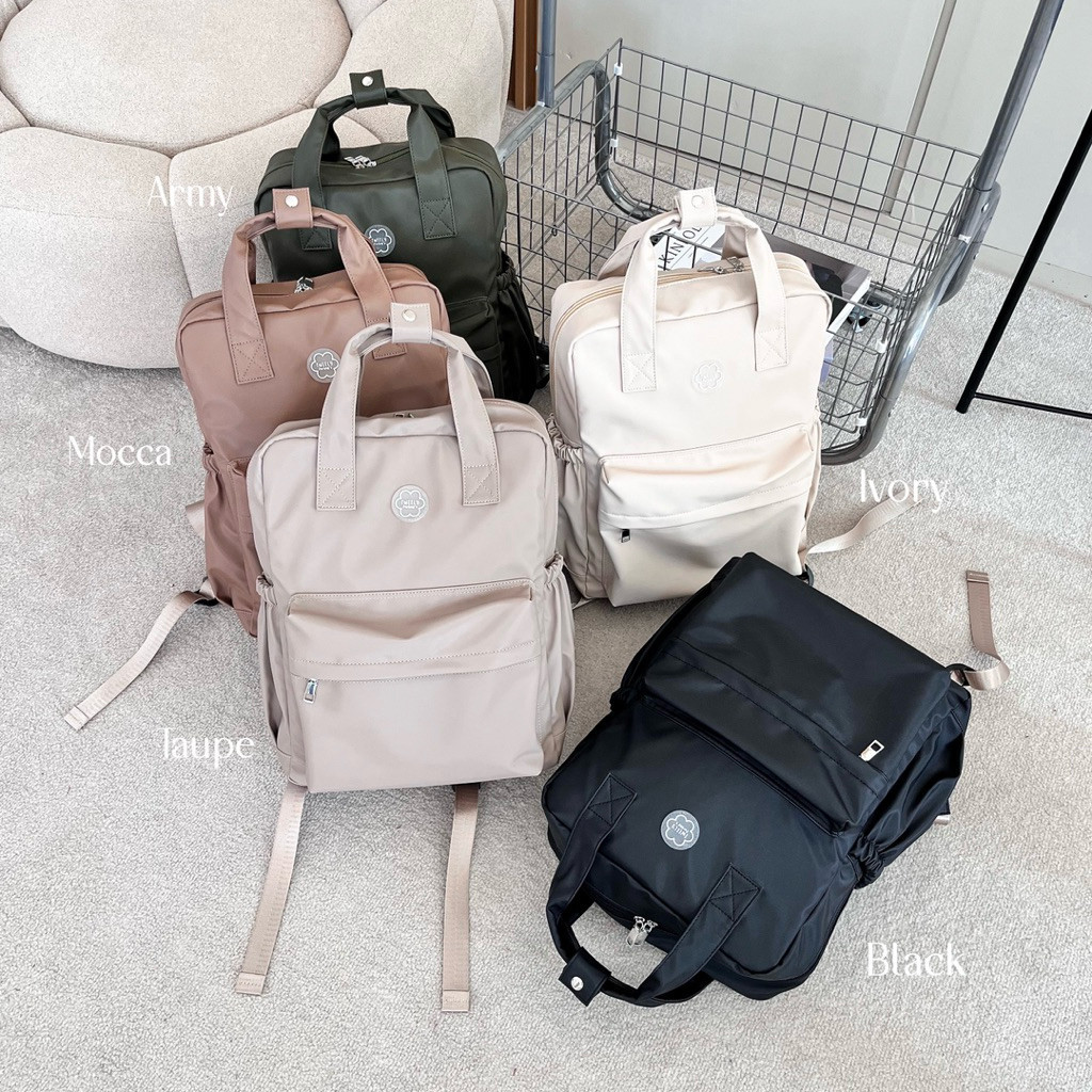 Tweelyforbag Elody BIG SIZE (Laptop 14inch) Tas Ransel Wanita