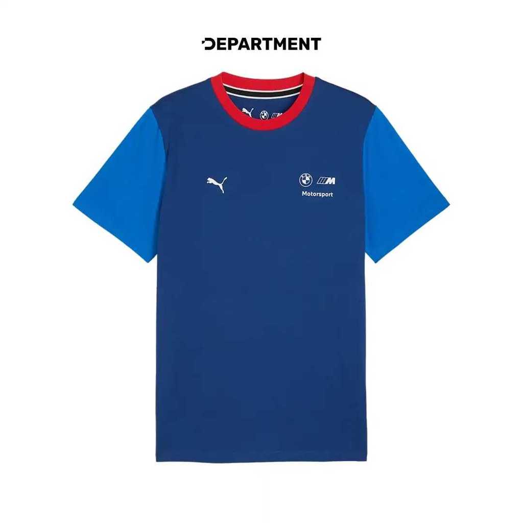 PUMA Kaos Pria BMW MMS ESSENTIALS LOGO 63489704 ORIGINAL