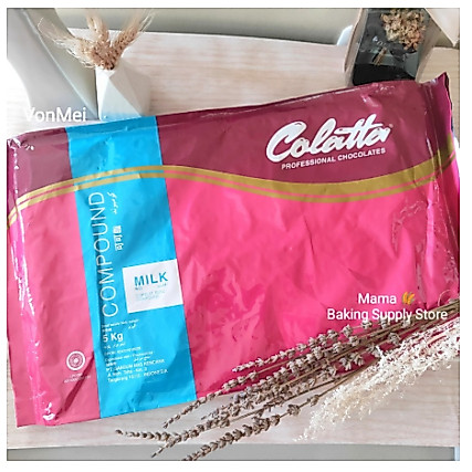 COLATTA Compound Milk Chocolate Cokelat Compound Colatta 250 gr Repack