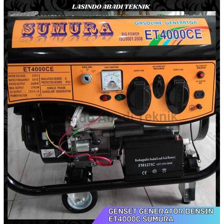 PROMO STOCK SEDIKIT Genset Sumura ET 4000 C ET4000C - ET4000C