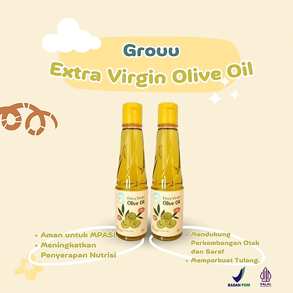 halal grouu olive oil (evo) extra virgin olive oil minyak zaitun bayi 145ml