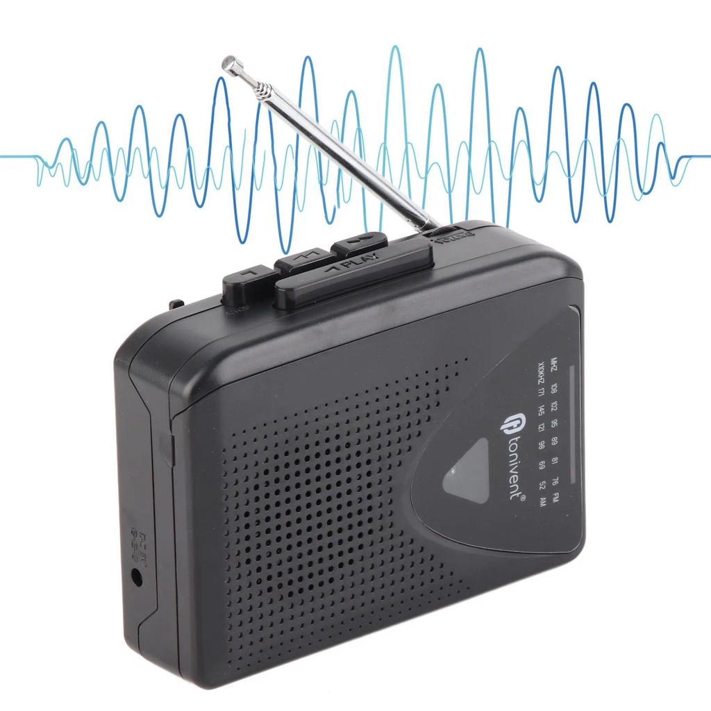 Cassette Player Portable Cassette Player Classic  Multifunction Supports AM FM Radio Stereo Compact 