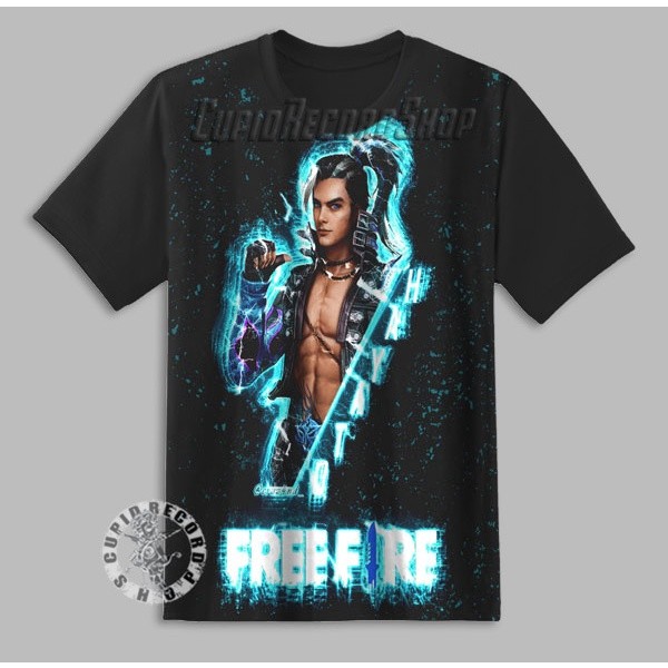 Kaos Free Fire FF Kaos Anak Anime Game Free Fire FF -3D-10108 - Baju Free Fire FF Baju Anak Anime Ga