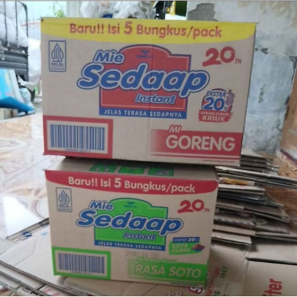 Kardus bekas mie instan isi 10 // Kardus mie instan // Kardus bekas mie instan