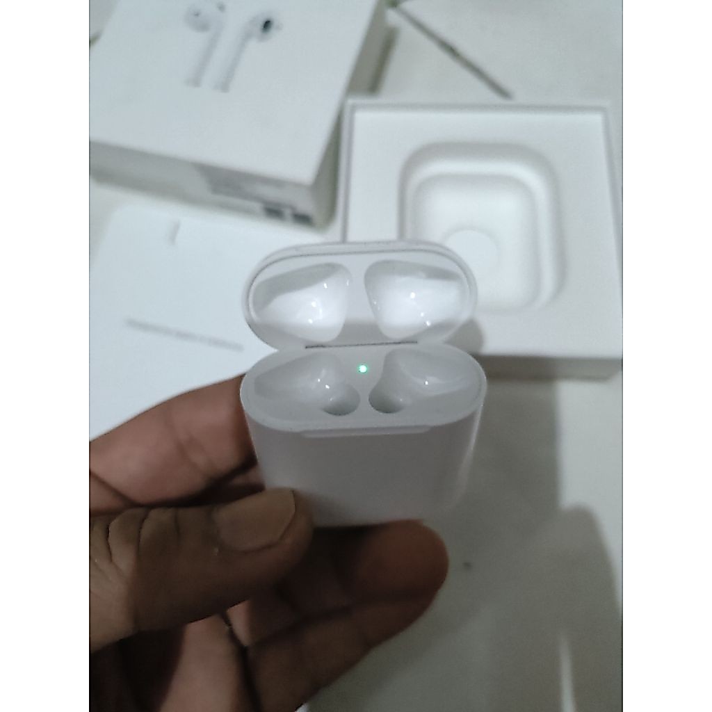 Second Charging Case/dock Airpods gen 2 ex resmi iBox Original mulus normal