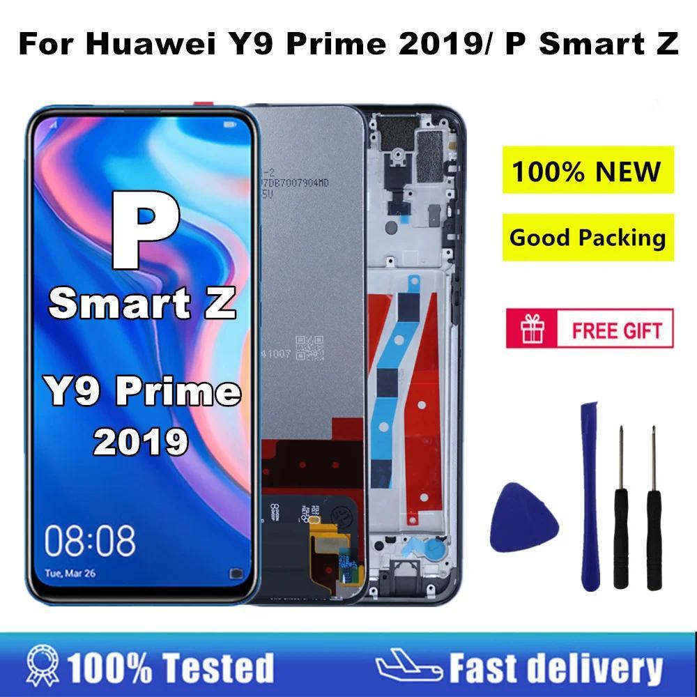 LCD Screen For Huawei Y9 Prime 2019 STK-L21 L22 LX3 LCD splay Tou Screen Assembly For Huawei P Smart