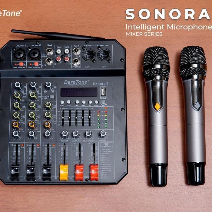 MIXER BARETONE 4 CHANNEL MIXER SONORA 4 CHANNEL AUDIO ORIGINAL
