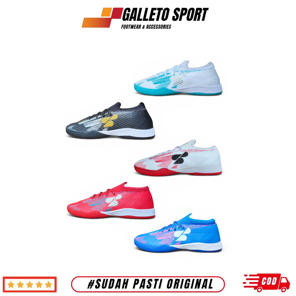 Bigsgall - Sepatu Futsal Dewasa Veloce IN Sol Rubber Original