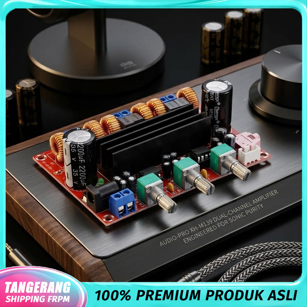 (Bintang54) Module XH-M139 Power Amplifier Board TPA3116D2 2.1 Channel Stereo Subwoofer 250W+100W Cl